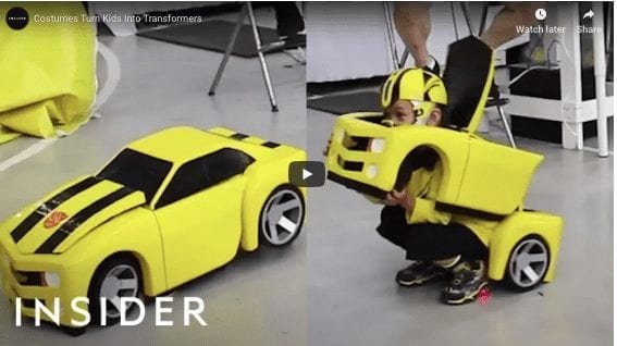 Cool Transformers Costume