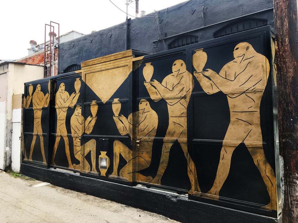 “To illustrate the idea and history of water as a source of community, we worked with a local artist to paint a mural to highlight the bottle filling station. The bottle filling station is open to the public, and since it