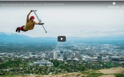 Amazing Pogo Stick Tricks