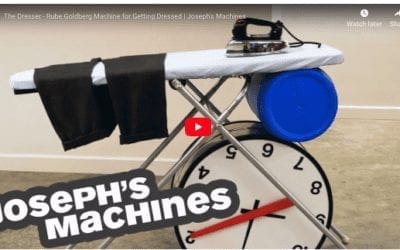 Chain Reaction Machine Gets You Dressed