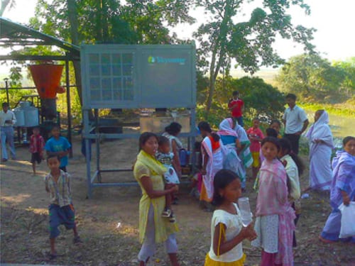 Sky Source Turns Clouds Into Drinking Water