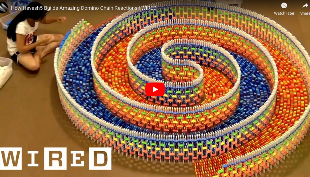 Inside The World Of A Domino Artist