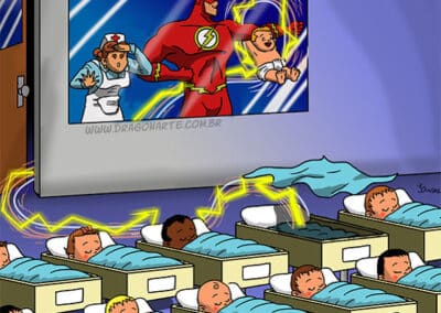 if superhero's had babies comic series the flash