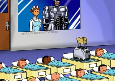 if superhero's had babies comic series robocop
