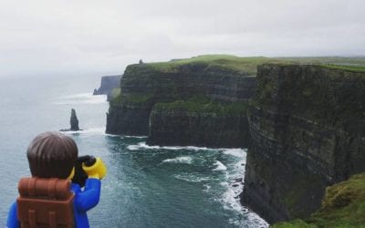 Lego Man Travels The World