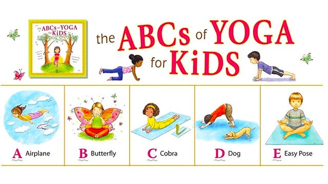 Free Printable ABC Yoga Chart For Kids