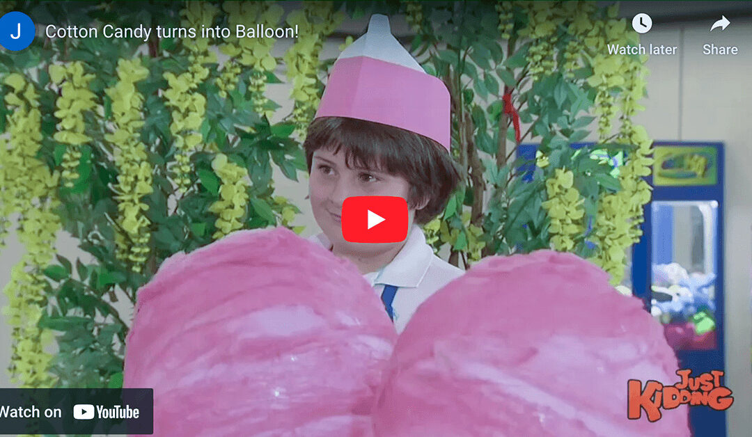 Cotton Candy Balloon Prank