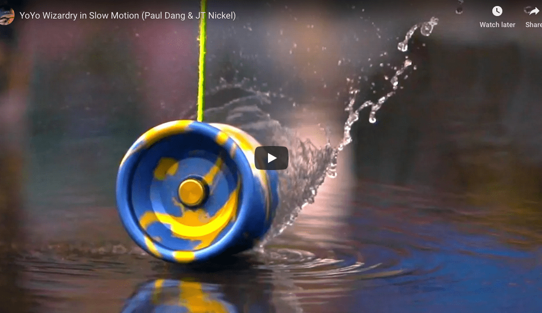 Amazing Yo-Yo Tricks In Slow Motion