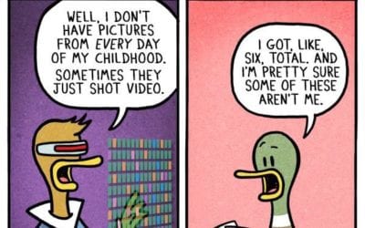 Relatable Duck On Technology