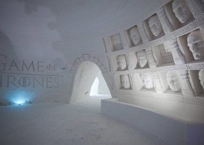 The ice hotel