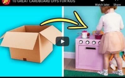 DIY Cardboard Crafts For Kids