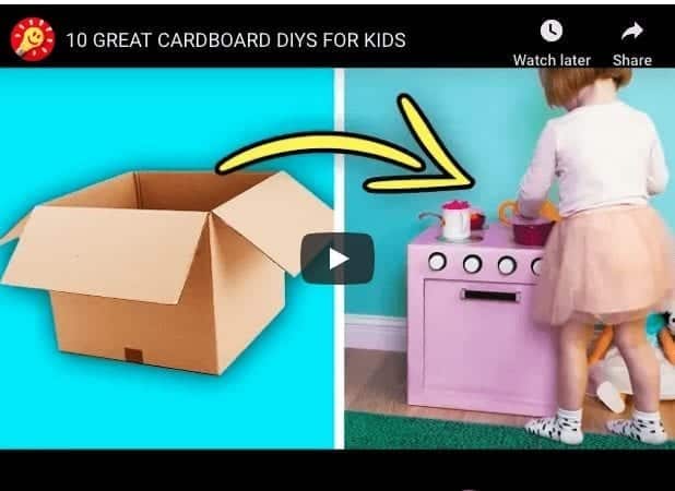 DIY Cardboard Crafts For Kids