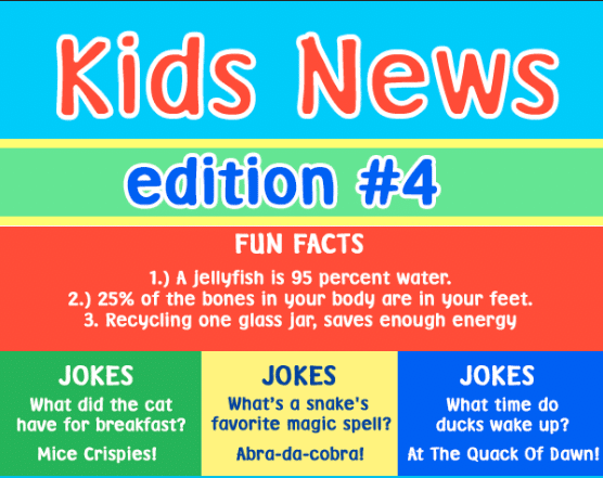 Kids News Edition #04