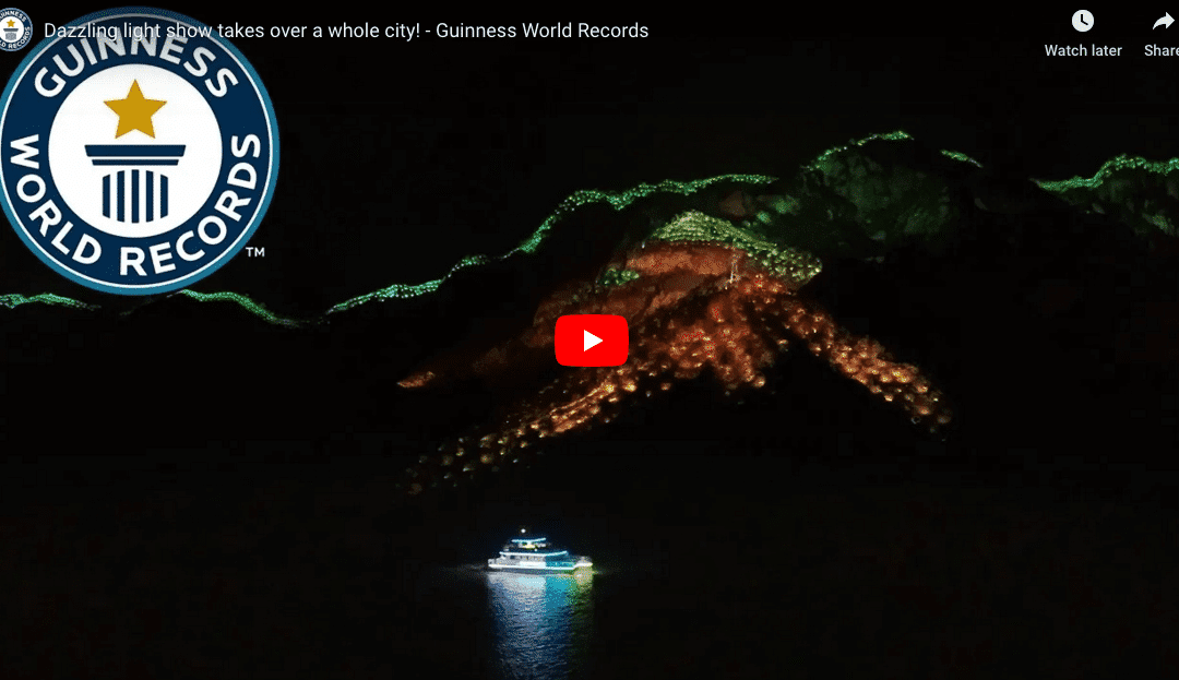 Record Breaking Light Show