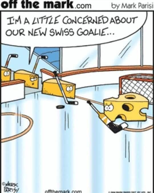 Funny Hockey Comics