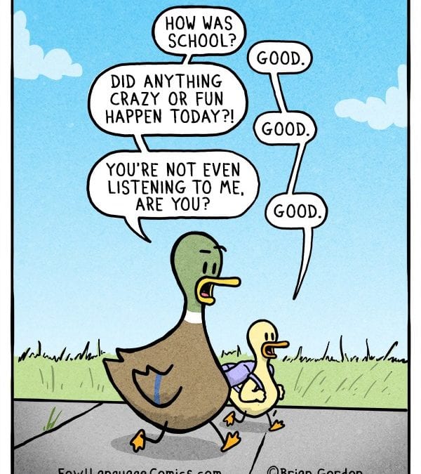 Relatable Duck Comics About School