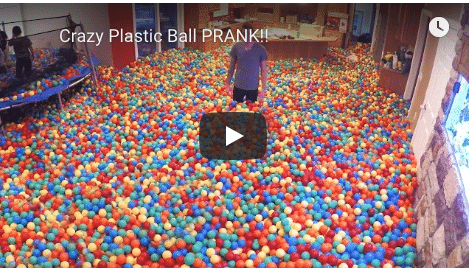 Dad And Kids Surprise Mom With Ball Pit House