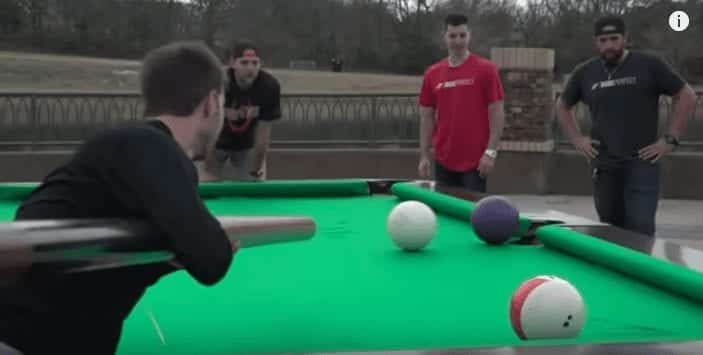Pool Table Trick Shots