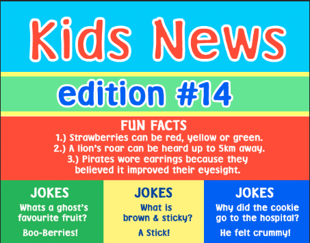 Kids News Edition #14