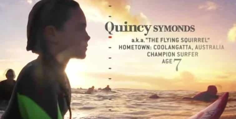 Amazing 7 Year Old Surfer