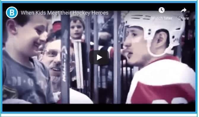 Kids Meet Hockey Heroes