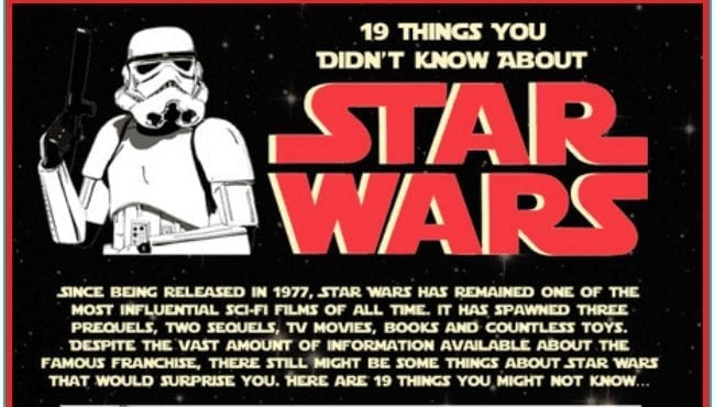 Fun Facts About Star Wars