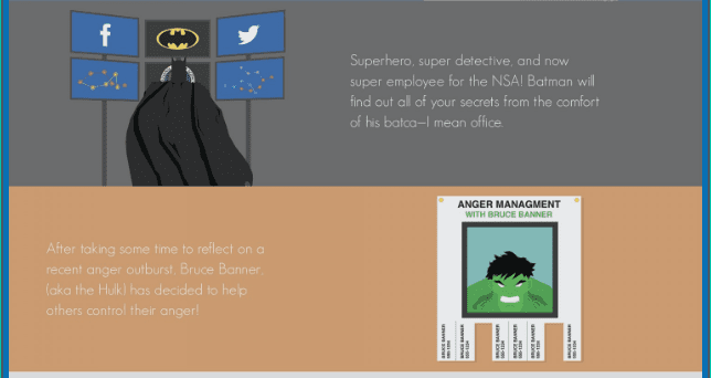 Superheroes In The Work Force