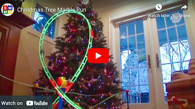 Christmas Marble Run