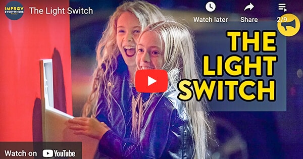 Giant Light Switch Surprise