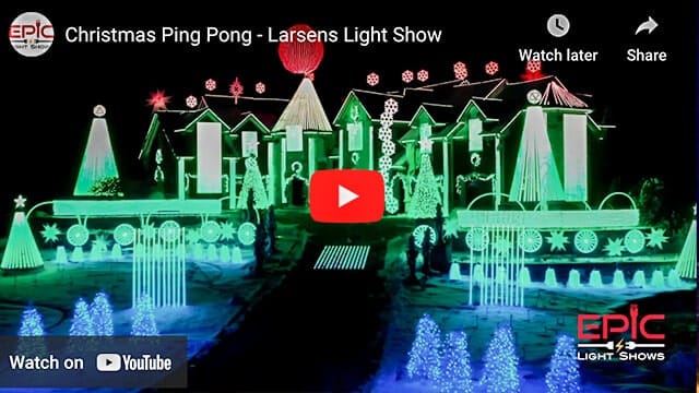 Magical Christmas Light Show