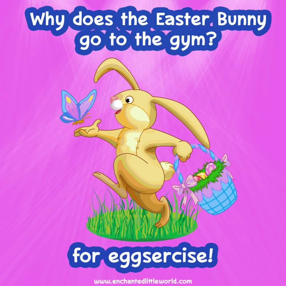 easter bunny crossing the road joke