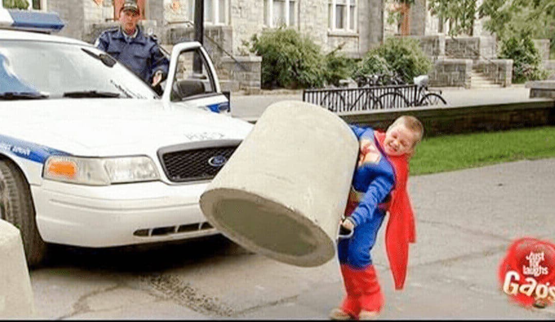 Super Strong Kid Prank