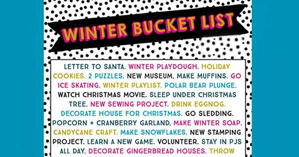 Winter Bucket-Lists