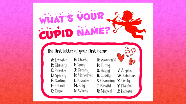 Cute Cupid Name Generator 💘