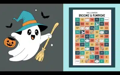 Free Printable Halloween Math Game 🧙‍♀️
