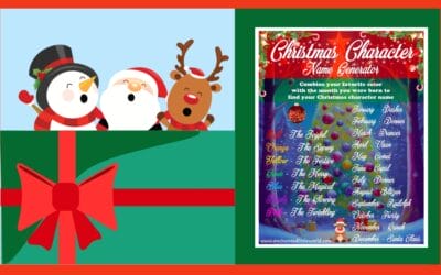 Free Printable Christmas Character Name Generator