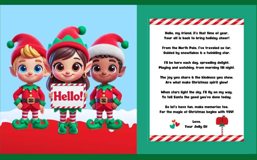Free Printable Elf On Shelf Arrival Letter