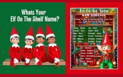 Free Printable Elf On The Shelf Christmas Name Generator