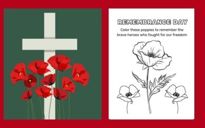 Free Printable Remembrance Day Coloring