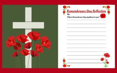 Free Printable Remembrance Day Reflection