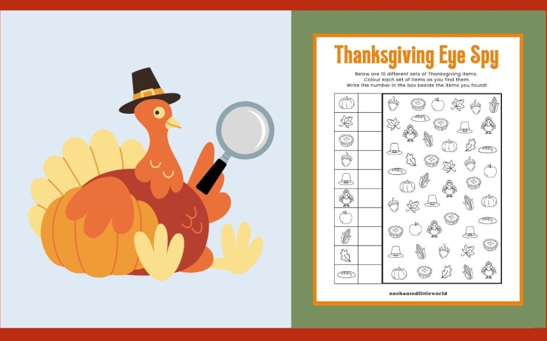 Free Printable Thanksgiving Eye Spy