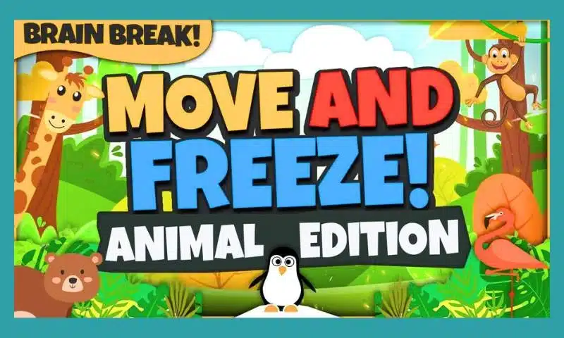 Brain Break: Move And Freeze
