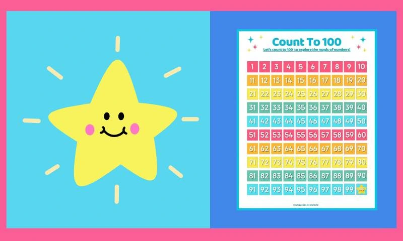 Free Printable 1-100 Chart