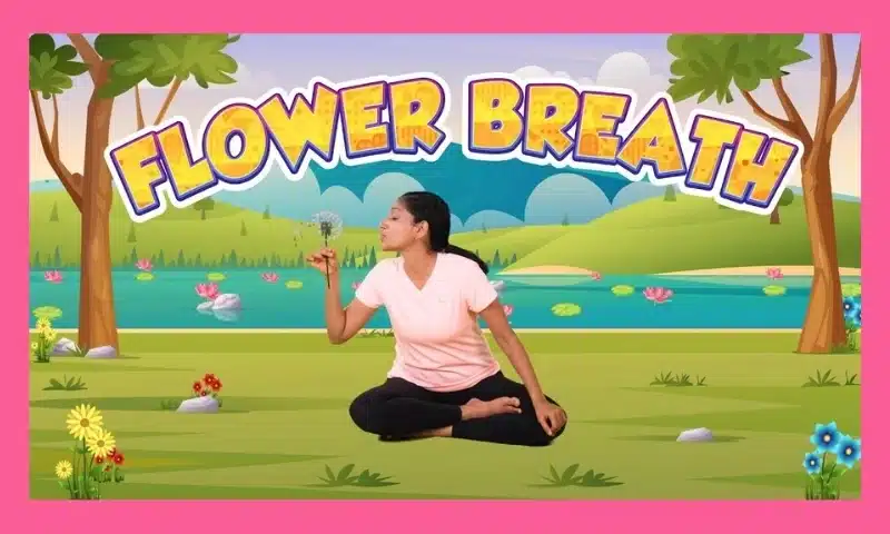 Flower Breathing Exercise