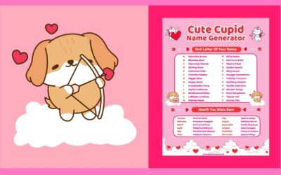 Free Printable Cupid Name Generator