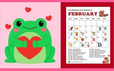 Free Printable February Calendar