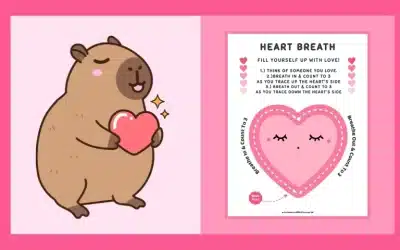 Free Printable Heart Breath Exercise