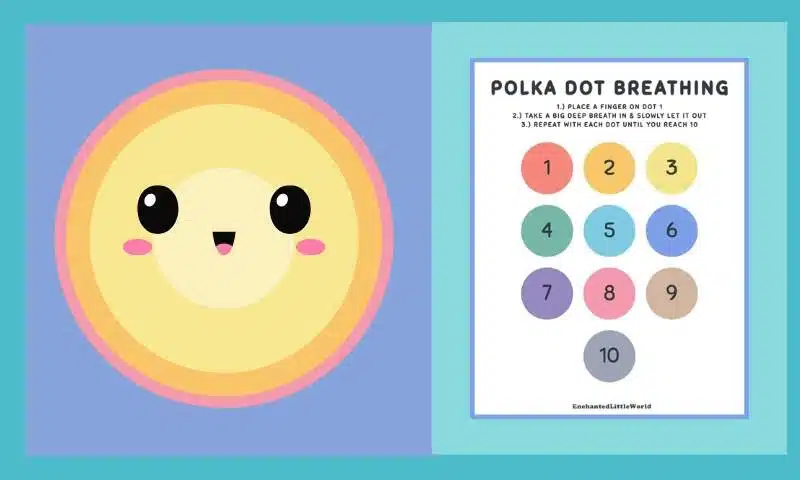 Free Printable Dot Breathing