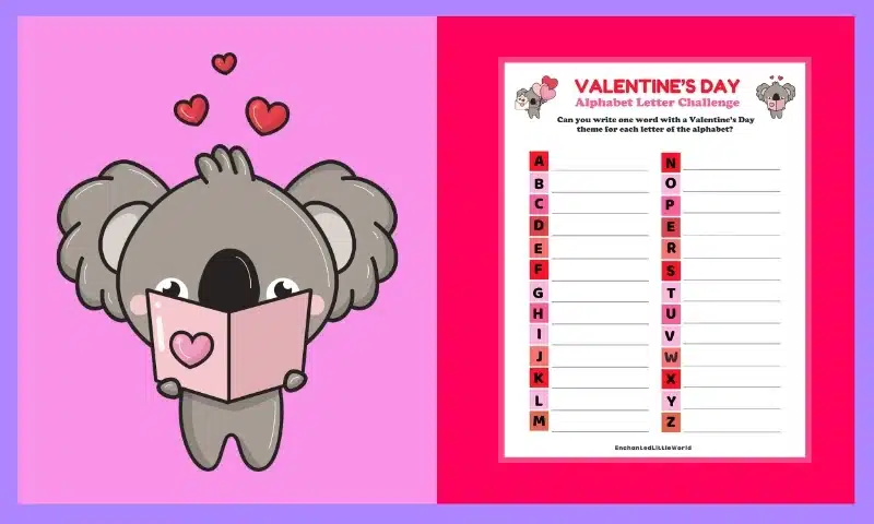 Free Printable Valentines Day Game