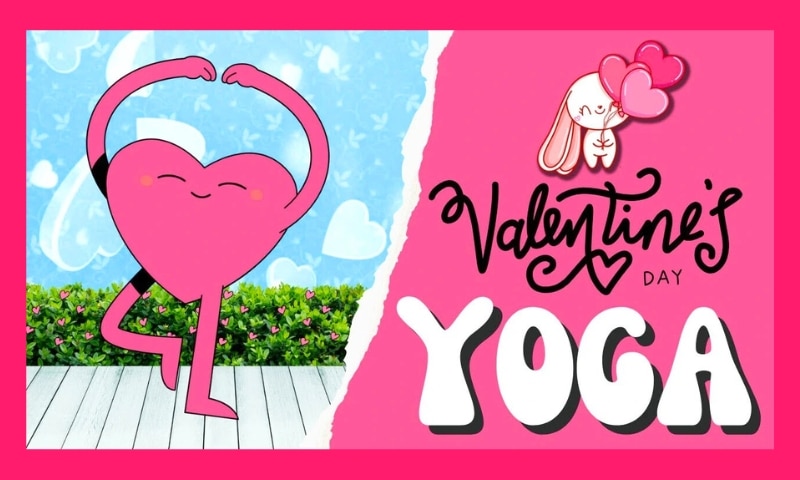 Valentines Day Yoga For Kids